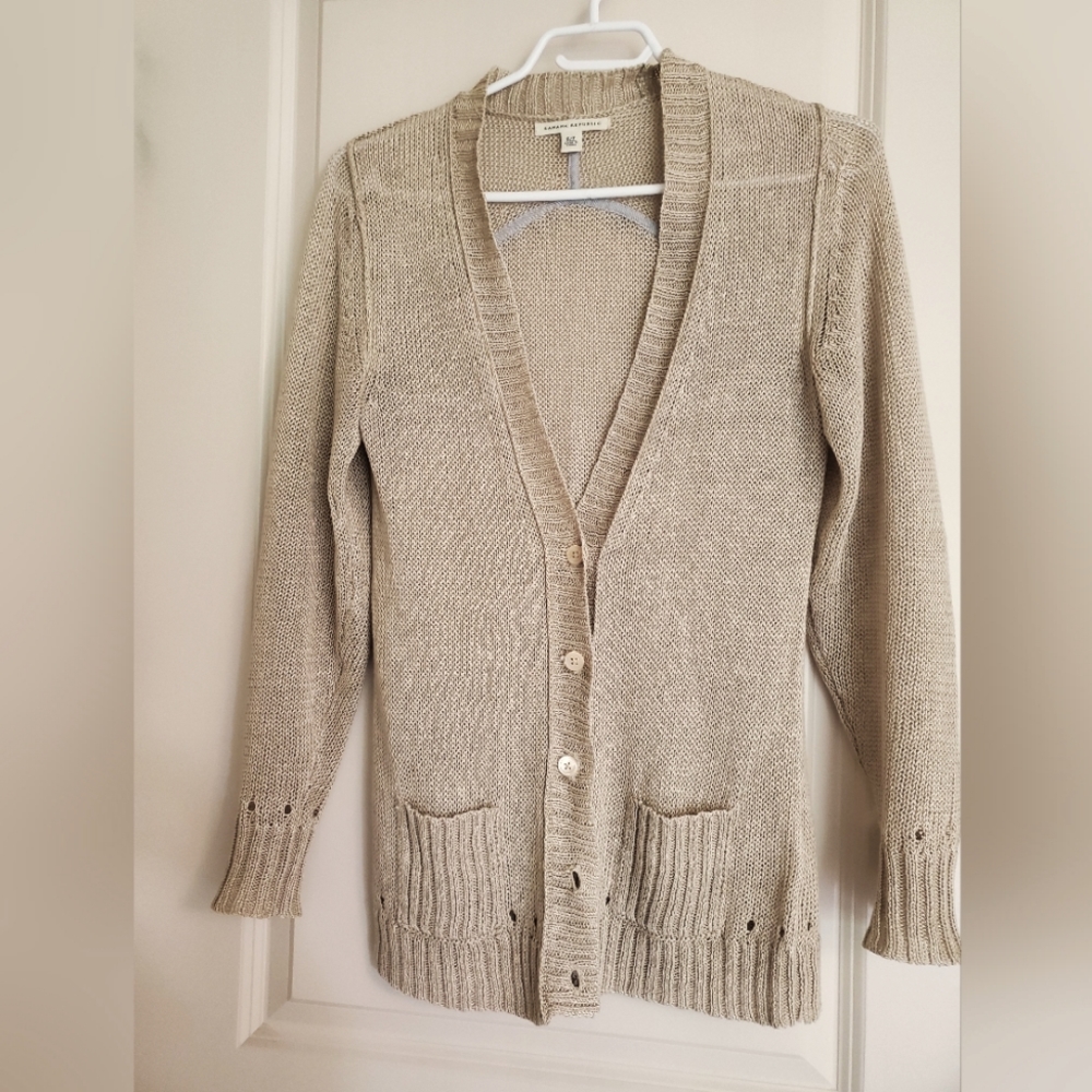 Banana Republic size small beige jacket